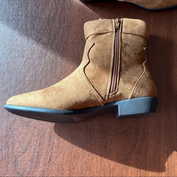 Comfortview Noel Booties Cognac 8M - Picture 11 of 13
